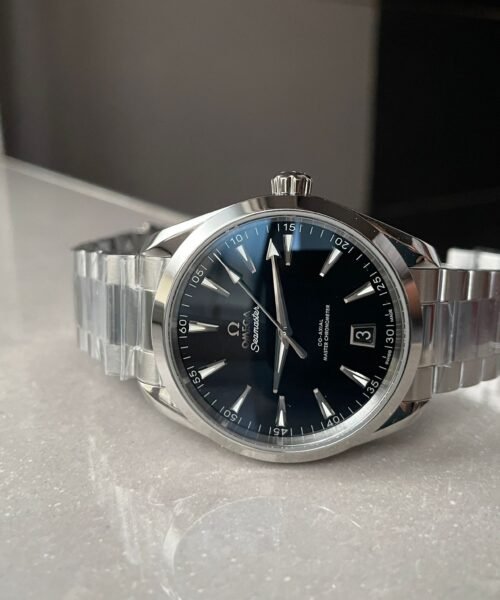AQUA TERRA 150M MASTER CHRONOMETERS VSF 1:1 BEST EDITION BLACK DIAL SS HAND ON SS BRACELET A8900 SUPER CLONE - Image 5
