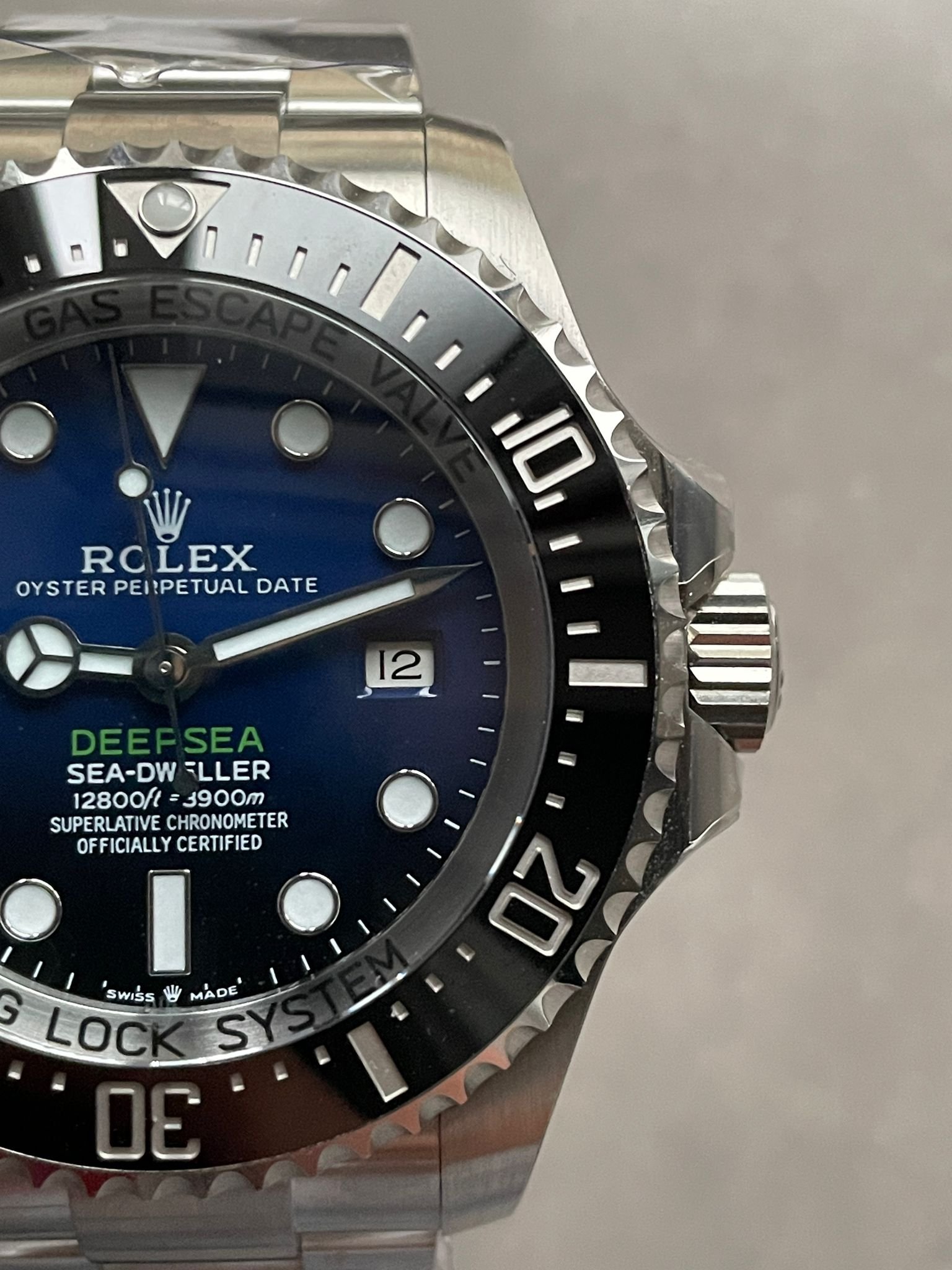 Sea-Dweller 126660 C+F Best Edition Blue Dial On SS Bracelet VR3235 - Image 6