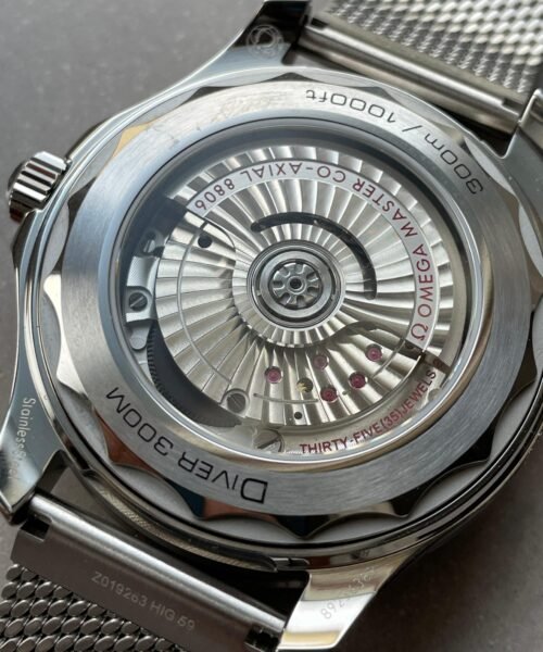 Seamaster 300M 42mm Titanium Bezel SS VSF Best Edition Gray Dial On SS Mesh Bracelet A8806 - Image 13