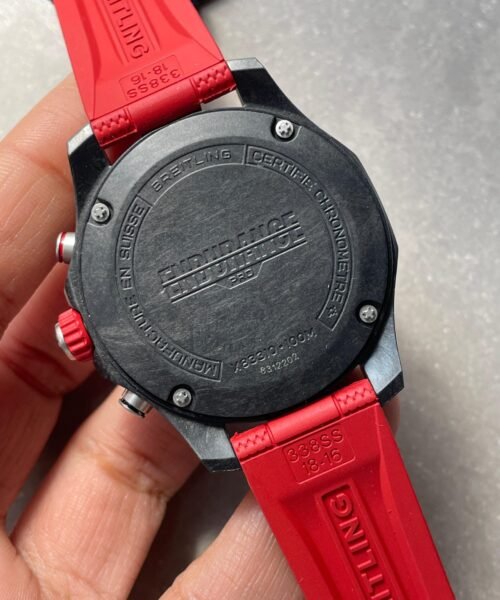 Endurance pro OGF 44mm Black dial Red Rubber Strap quartz movement - Image 11