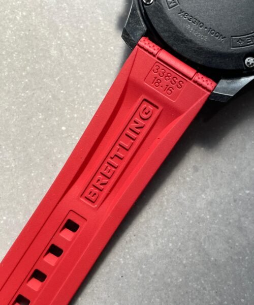 Endurance pro OGF 44mm Black dial Red Rubber Strap quartz movement - Image 14