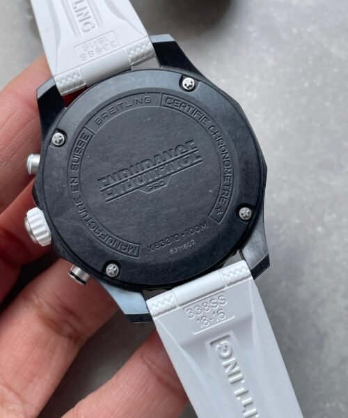 Endurance pro OGF 44mm Black dial White Rubber Strap quartz movement - Image 11