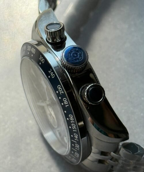 Black Bay Chrono M79360N SS ZF 1:1 Best Edition Blue Dial On SS Bracelet DD7750 - Image 10