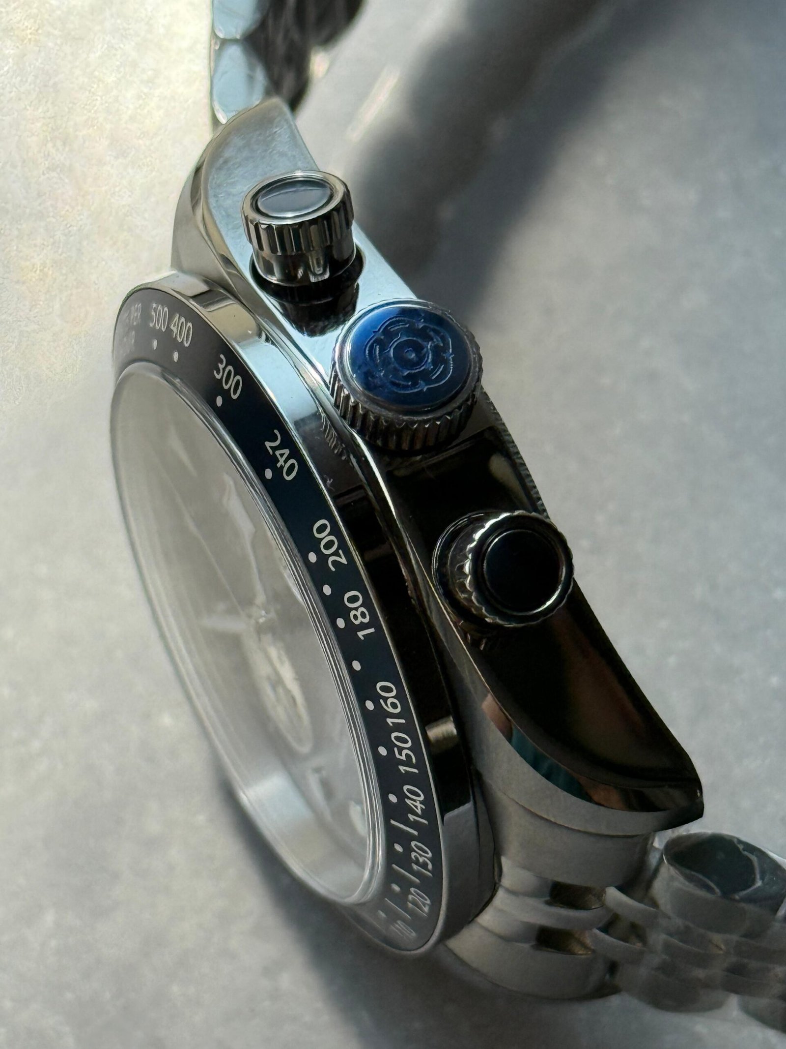 Black Bay Chrono M79360N SS ZF 1:1 Best Edition Blue Dial On SS Bracelet DD7750 - Image 10