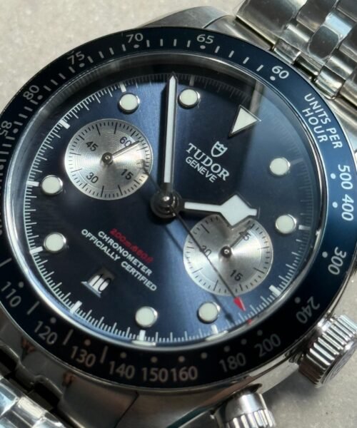Black Bay Chrono M79360N SS ZF 1:1 Best Edition Blue Dial On SS Bracelet DD7750 - Image 5
