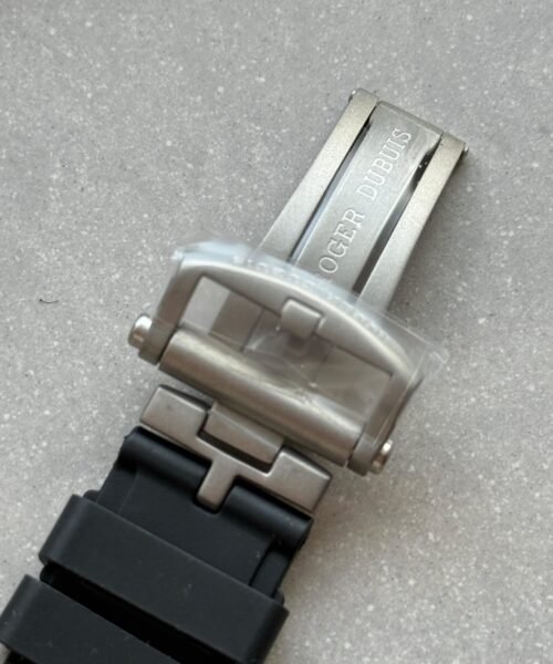 Excalibur Titanium Bezel BBR Best Edition Titanium Skeleton Dial on Black rubber Strap A2136 Tourbillon V4 - Image 15