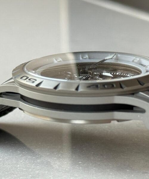 Excalibur Titanium Bezel BBR Best Edition Titanium Skeleton Dial on Black rubber Strap A2136 Tourbillon V4 - Image 12