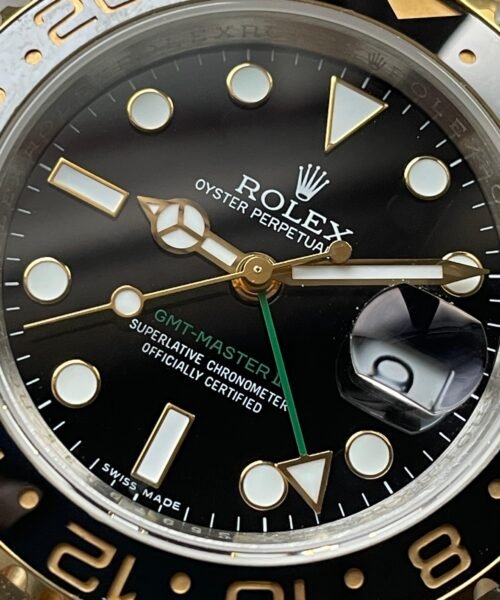 GMT-Master II 116713 LN Black Ceramic 904L Steel Wrapped Gold GMF 1:1 Best Edition SA3186 CHS V3 - Image 6