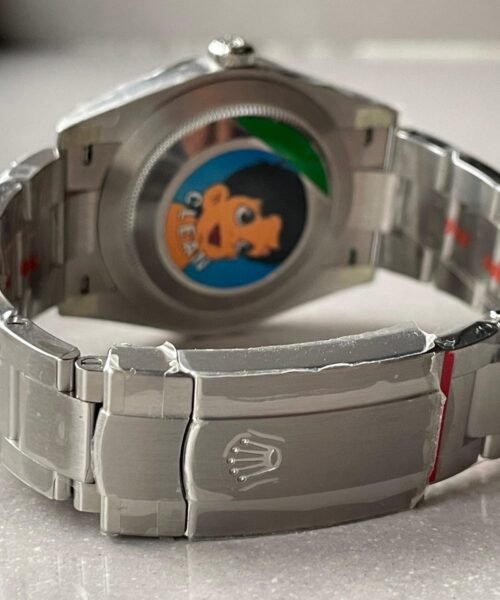 Oyster Perpetual 124300 41mm 904L Clean 1:1 Best Edition Green Dial On SS Bracelet VR3230 - Image 11