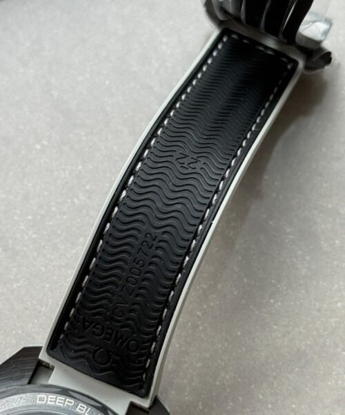 Planet Ocean 45.5mm GMT Worldtimer Real Ceramic VSF Best Edition Black Dial On Black Rubber Strap 8938 - Image 15