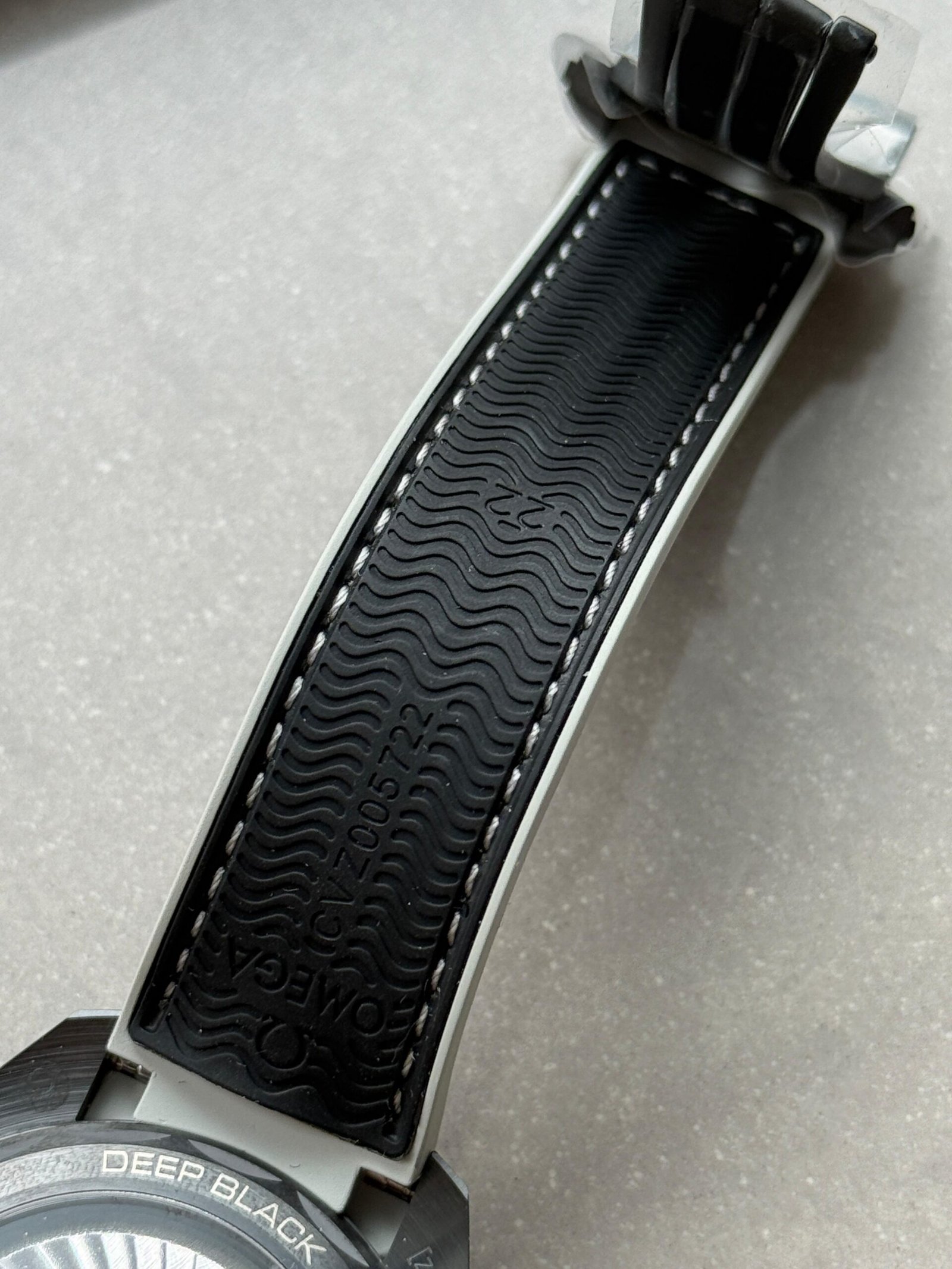 Planet Ocean 45.5mm GMT Worldtimer Real Ceramic VSF Best Edition Black Dial On Black Rubber Strap 8938 - Image 15