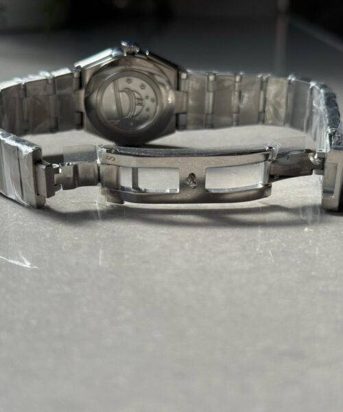 Constellation Ladies 28mm SS Purple Dial Diamonds Markers on SS Bracelet ETA Quartz - Image 14