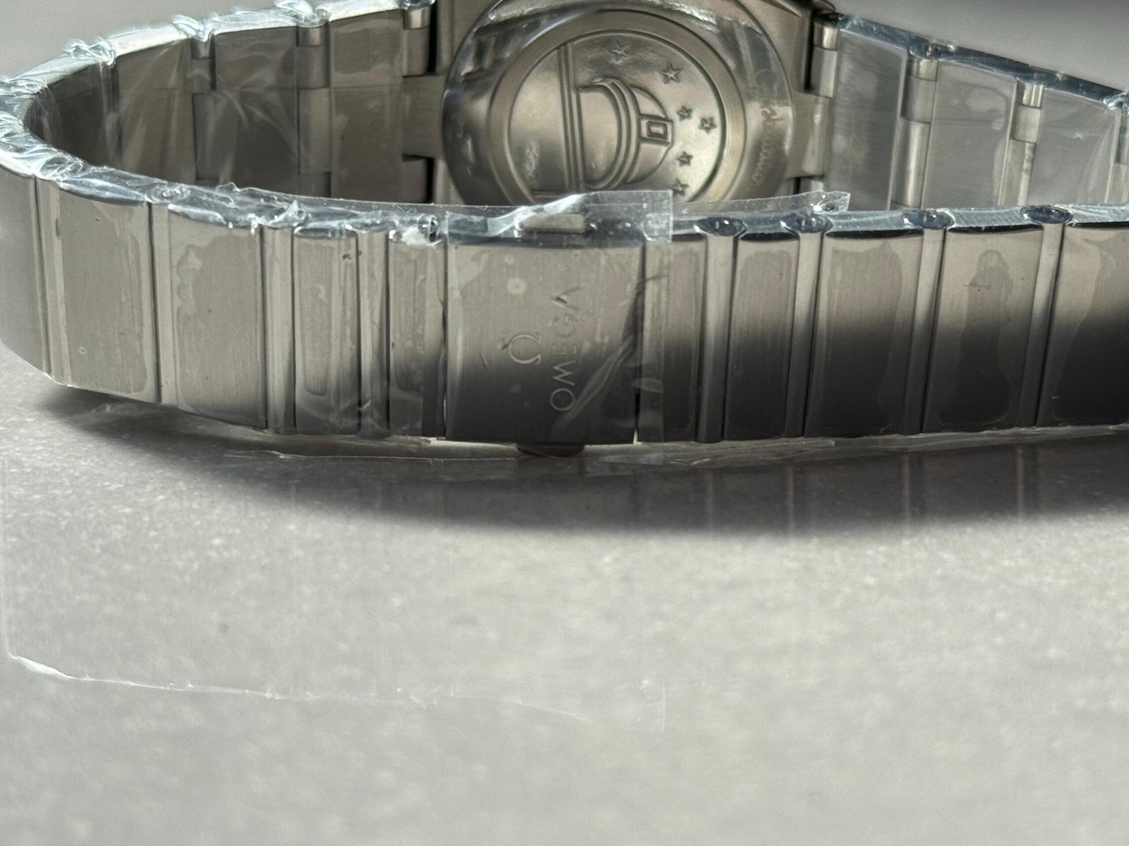 Constellation Ladies 28mm SS Purple Dial Diamonds Markers on SS Bracelet ETA Quartz - Image 15