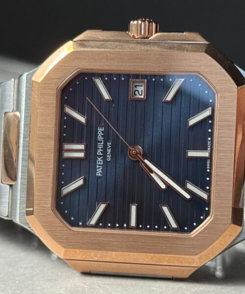 Cubitus 5821 SS/RG GRF Best Edition Blue Dial on SS/RG Bracelet A330 - Image 4