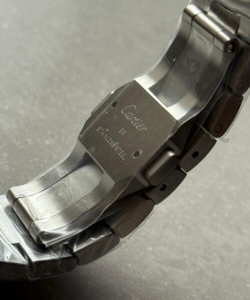 Santos 40mm SS/YG BVF 1:1 Best Edition Gray Dial on SS/YG SmartLinks Bracelet MIYOTA 9019 - Image 12