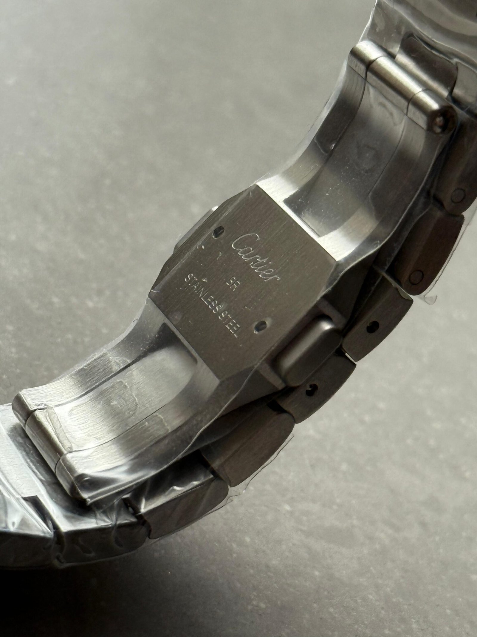 Santos 40mm SS/YG BVF 1:1 Best Edition Gray Dial on SS/YG SmartLinks Bracelet MIYOTA 9019 - Image 12