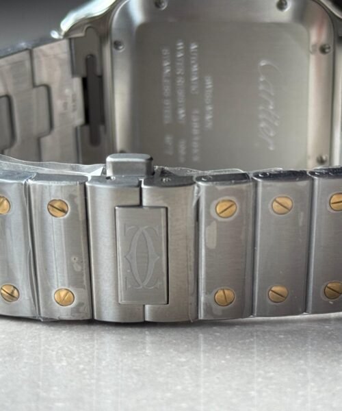 Santos 40mm SS/YG BVF 1:1 Best Edition Gray Dial on SS/YG SmartLinks Bracelet MIYOTA 9019 - Image 11