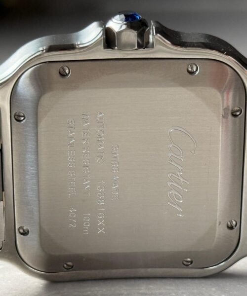 Santos 40mm SS/YG BVF 1:1 Best Edition Gray Dial on SS/YG SmartLinks Bracelet MIYOTA 9019 - Image 10