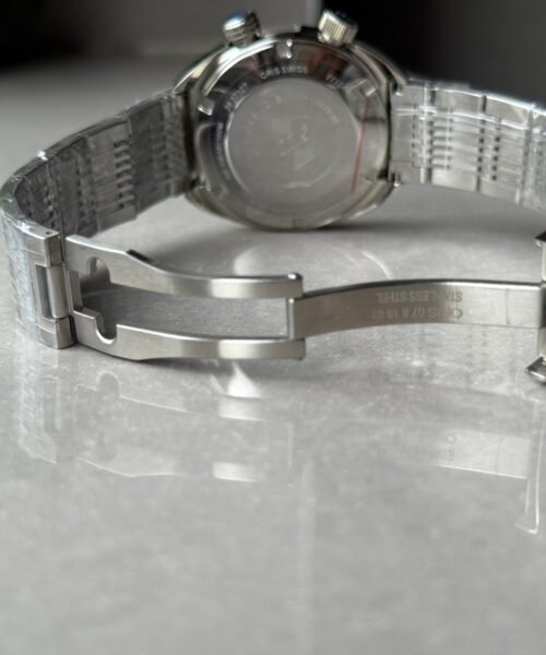 Choronoris 39mm OGF Grey Black dial SS case SS bracelet - Image 13