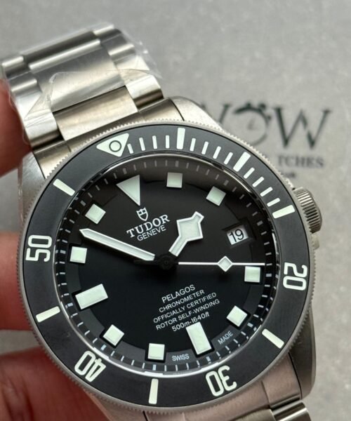 Pelagos XF 1:1 V5 Best Edition Black dial Black Bezel on Titanium Bracelet A2824 - Image 7
