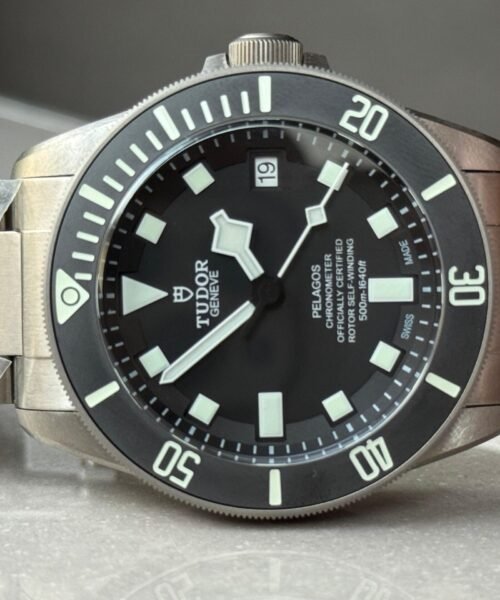 Pelagos XF 1:1 V5 Best Edition Black dial Black Bezel on Titanium Bracelet A2824 - Image 5