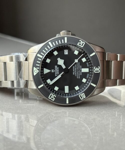 Pelagos XF 1:1 V5 Best Edition Black dial Black Bezel on Titanium Bracelet A2824 - Image 4