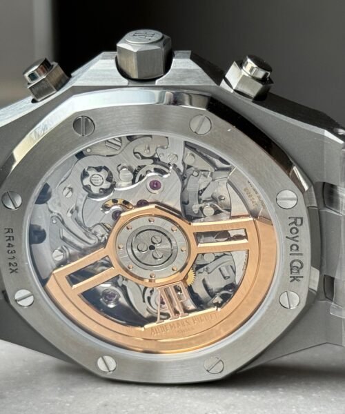 Royal Oak Chrono 26240 SS DDF 1:1 Best Edition Green Dial on SS Bracelet DD4401 - Image 15