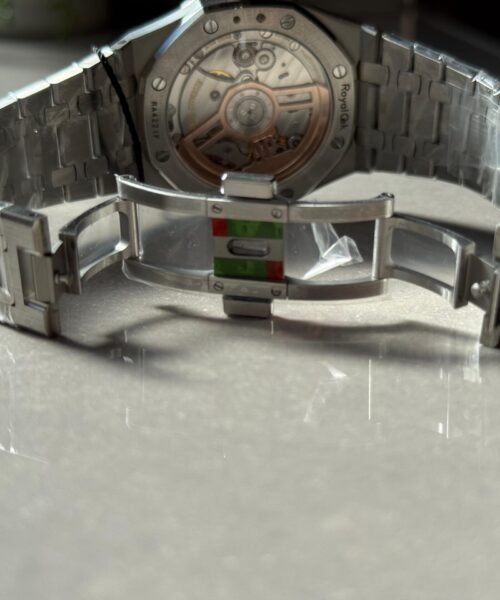Royal Oak 41mm 15510 BC SS ZF Best Edition Ice Blue Textured Dial on SS Bracelet SA4302 V3 - Image 14
