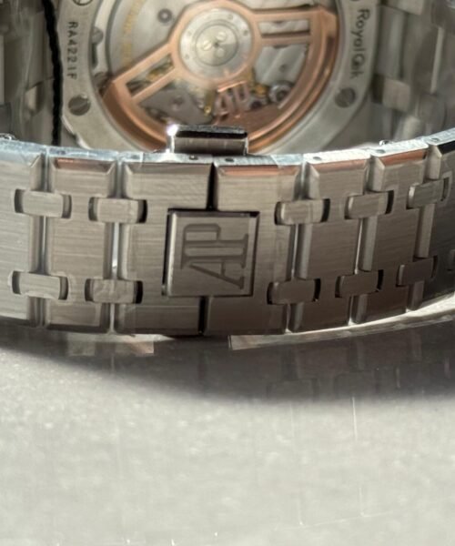 Royal Oak 41mm 15510 BC SS ZF Best Edition Ice Blue Textured Dial on SS Bracelet SA4302 V3 - Image 12