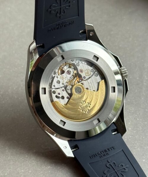 Aquanaut 5168G 42mm SS DDF Best Edition Blue Dial on Blue Rubber Strap DD330 (Weighted) - Image 13