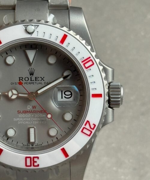 Submariner DIW Sandblasted VSF 1:1 Best Edition Grey Dial on SS Bracelet VS3135 - Image 8