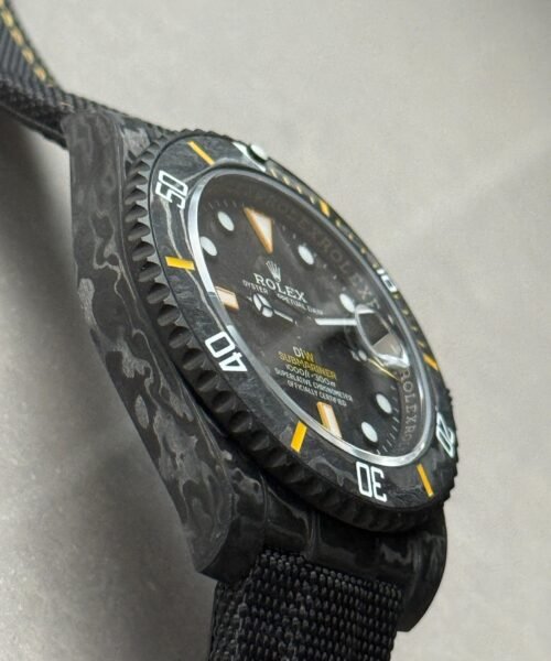 Submariner DIW Carbon VSF Best Edition Black/Yellow Dial on Black Nylon Strap VS3135 - Image 11