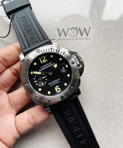 PAM1024 VSF 1:1 Best Edition Black Dial On SS with Black Rubber Strap P.9001