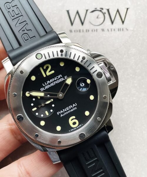 PAM1024 VSF 1:1 Best Edition Black Dial On SS with Black Rubber Strap P.9001 - Image 4
