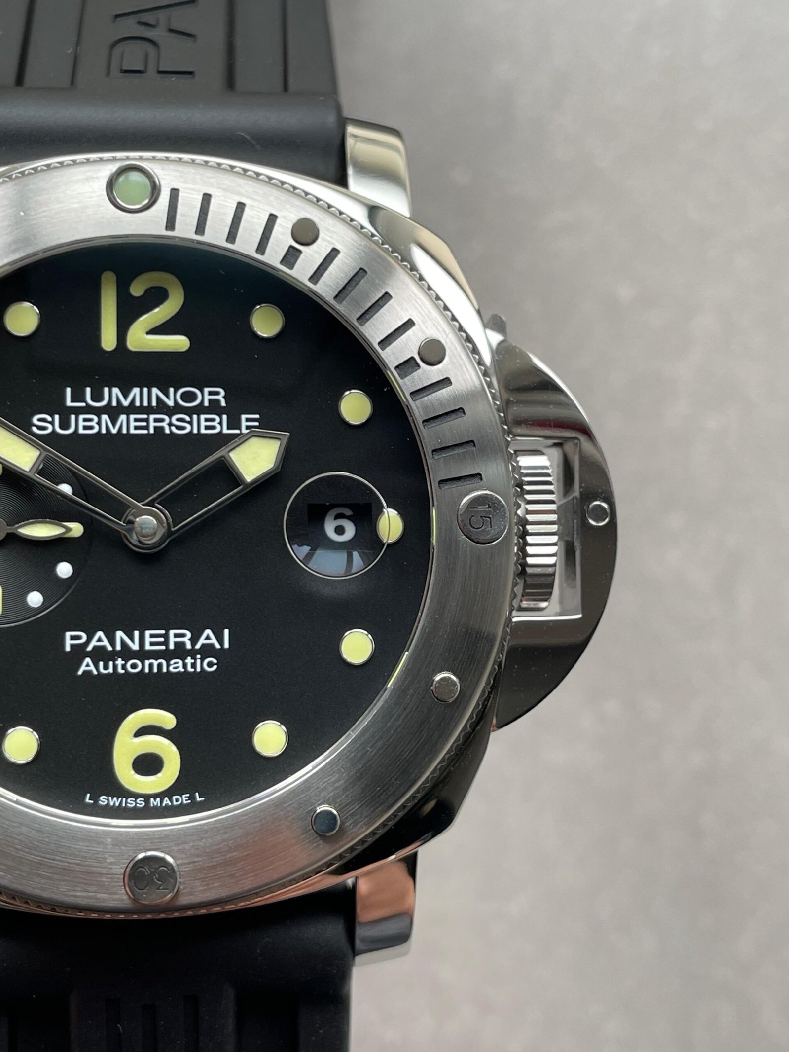 PAM1024 VSF 1:1 Best Edition Black Dial On SS with Black Rubber Strap P.9001 - Image 10