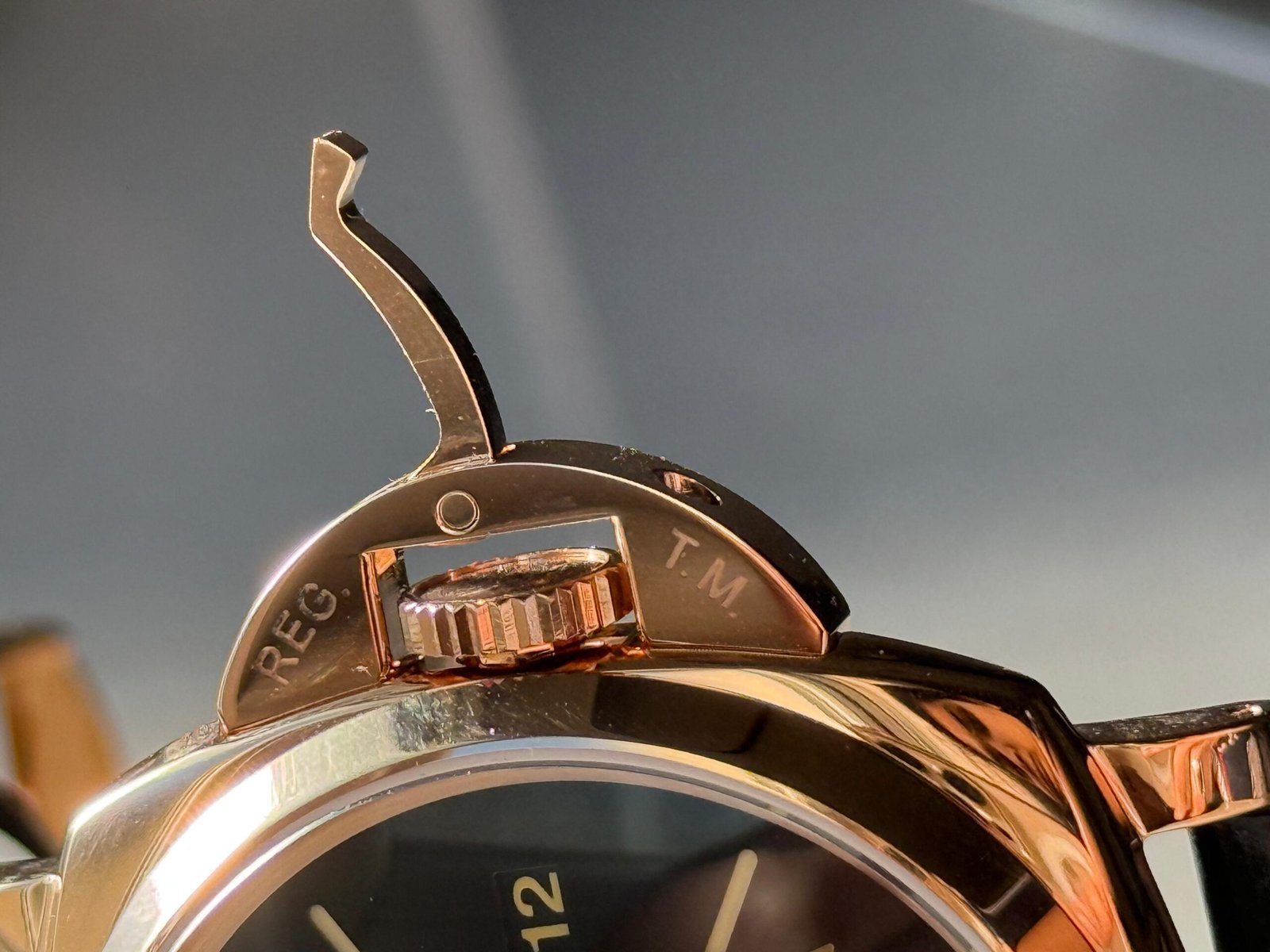 PAM908 Luminor Due VSF Best Edition Black Dial on Black Leather Strap AXXXIV - Image 11