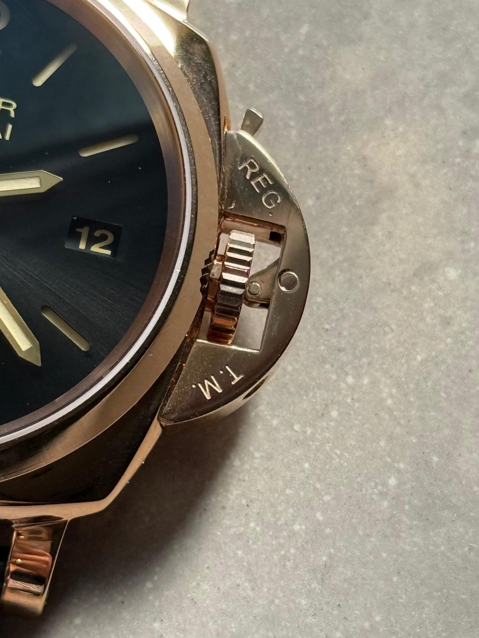 PAM908 Luminor Due VSF Best Edition Black Dial on Black Leather Strap AXXXIV - Image 10
