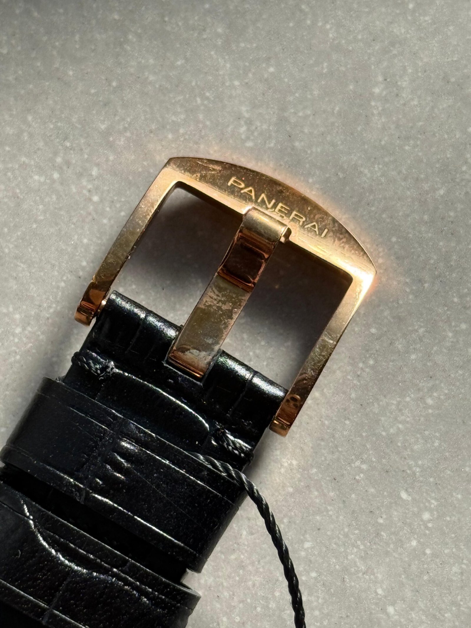 PAM908 Luminor Due VSF Best Edition Black Dial on Black Leather Strap AXXXIV - Image 18