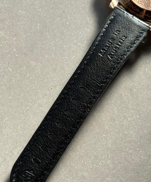 PAM908 Luminor Due VSF Best Edition Black Dial on Black Leather Strap AXXXIV - Image 21