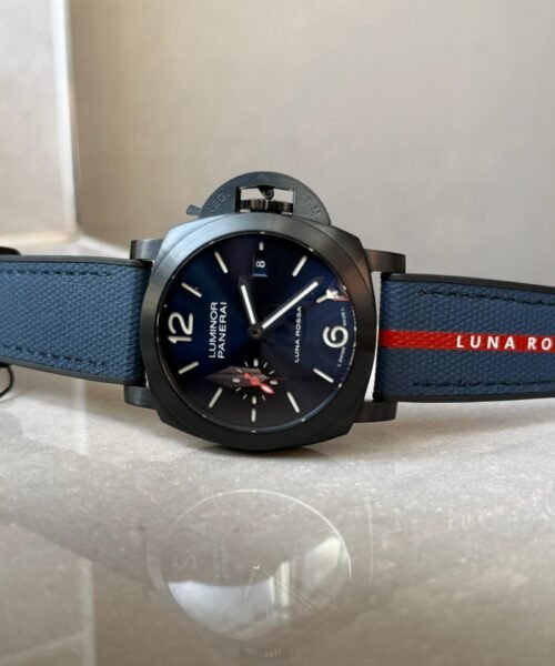 PAM1408 Z DLC VSF 1:1 Baest Edition Blue Dial on Blue Rubber Strap Asian P900 - Image 13