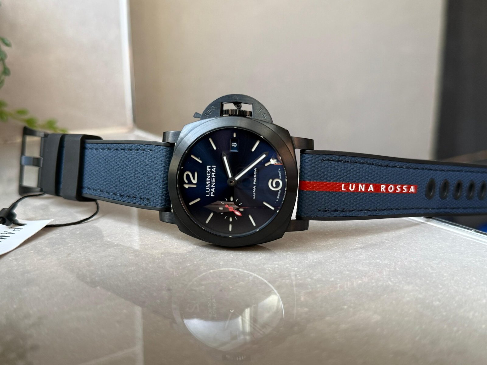 PAM1408 Z DLC VSF 1:1 Baest Edition Blue Dial on Blue Rubber Strap Asian P900 - Image 13