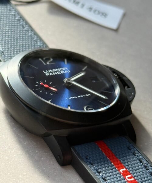 PAM1408 Z DLC VSF 1:1 Baest Edition Blue Dial on Blue Rubber Strap Asian P900 - Image 8