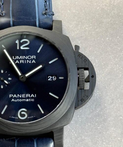 PAM1664 Carbotech VSF 1:1 Best Edition on Blue Leather Strap P.9010 - Image 8