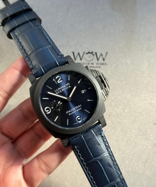 PAM1664 Carbotech VSF 1:1 Best Edition on Blue Leather Strap P.9010 - Image 12