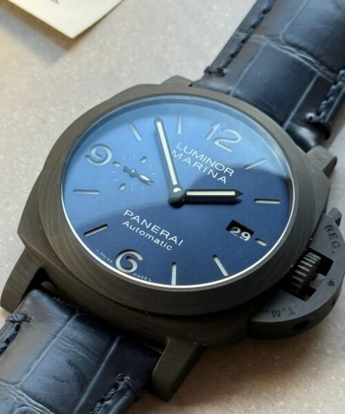PAM1664 Carbotech VSF 1:1 Best Edition on Blue Leather Strap P.9010 - Image 7