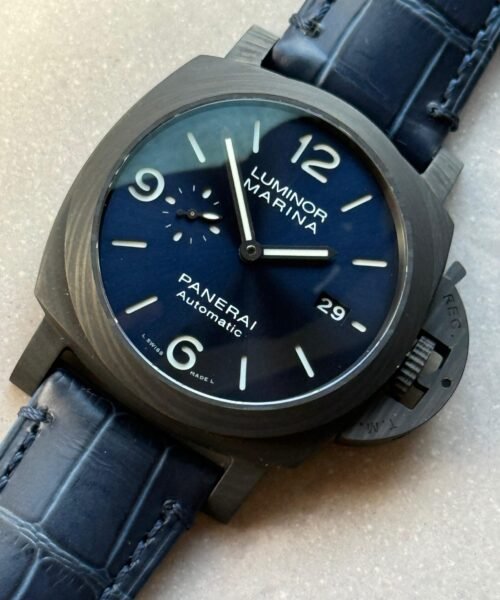 PAM1664 Carbotech VSF 1:1 Best Edition on Blue Leather Strap P.9010 - Image 4