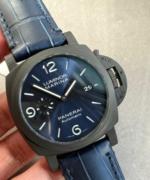 PAM1664 Carbotech VSF 1:1 Best Edition on Blue Leather Strap P.9010 - Image 2