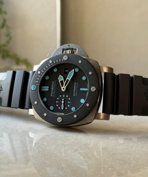 PAM799 Submersible BMG tech VSF 1:1 best edition on black rubber strap - Image 4