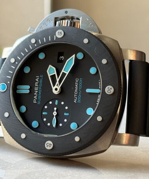 PAM799 Submersible BMG tech VSF 1:1 best edition on black rubber strap - Image 6