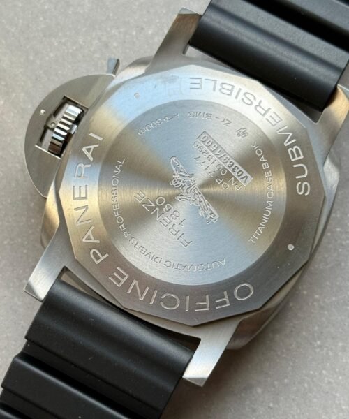 PAM799 Submersible BMG tech VSF 1:1 best edition on black rubber strap - Image 16